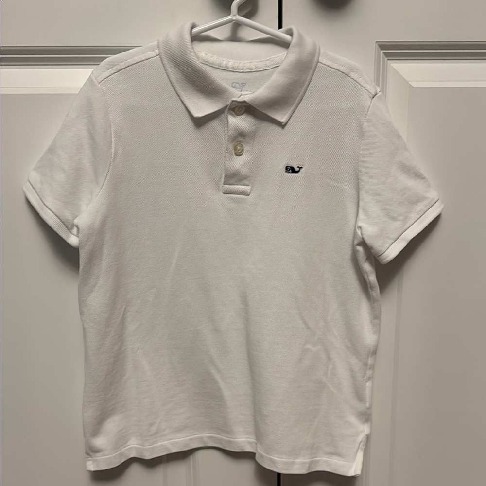 White Polo Shirt for Kids